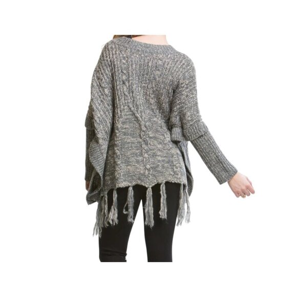 Tassel Trim Sweater - Love Token - Picture 5 of 10